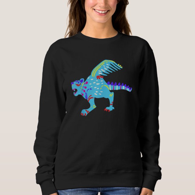 Camiseta Alebrijes Fantasy Figure Animal Sculpture Dragon (Frente)