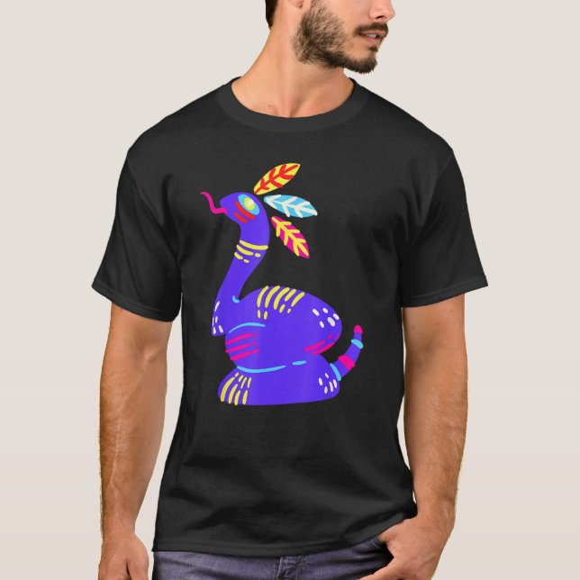 Camiseta Alebrijes Fantasy Figure Animal Sculpture Snake (Frente)