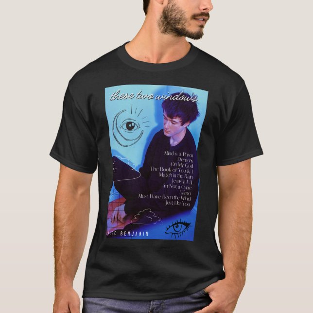Camiseta Alec Benjamin Estas duas janelas 1 (Frente)