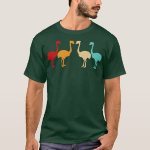 Camiseta Alegadamente Safari Africa Bird Animal Ostrich