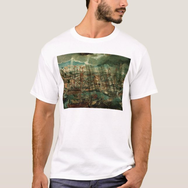 Camiseta Alegoria da batalha de Lepanto (Frente)