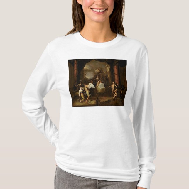 Camiseta Alegoria da cidade de Amsterdão (Frente)
