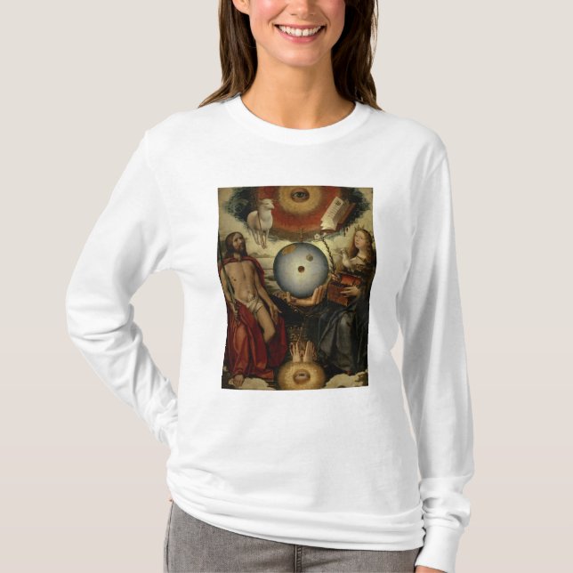 Camiseta Alegoria da cristandade (Frente)