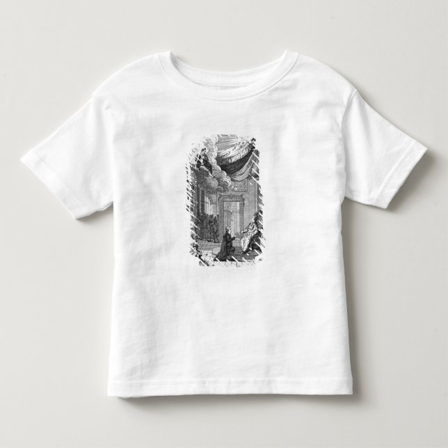 Camiseta Alegoria do relatório dado a Louis XVI (Frente)