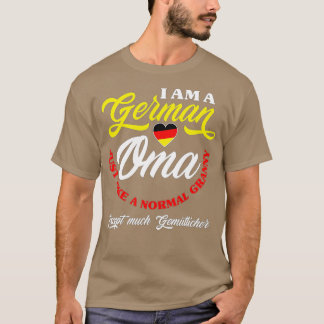 Camiseta Alegre Alemanha Alemã Oma Alemã Avó Deutsche Om