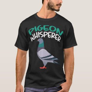 Camiseta Alegre Amansador de Pombos Criador de Aves Domésti