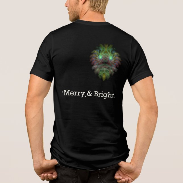 Camiseta Alegre e Brilhante (Verso)