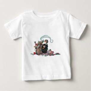 Camiseta Alegre e Velho Elfo de Natal, Jessie Willcox Smith