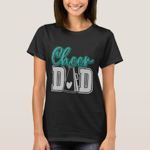 Camiseta Alegre Pai Meu Cheerleader Favorito Me Chama De Pa