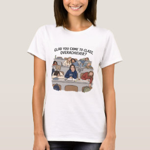 Camiseta Alegre por Ter Vindo à Aula Faculdade Superrealiza