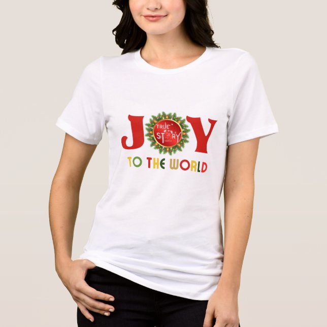 Camiseta Alegria à Terra do Natal (Frente)