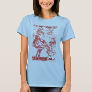 Camiseta Alegria! Alegria! Alegria! , Dança! Dança! Danç