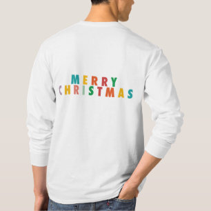 CAMISETA ALEGRIA AMOR ALEGRIA NATAL COLORIDO