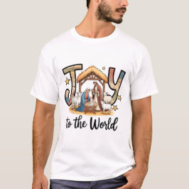 Camiseta Alegria ao Mundo, Jesus Natal