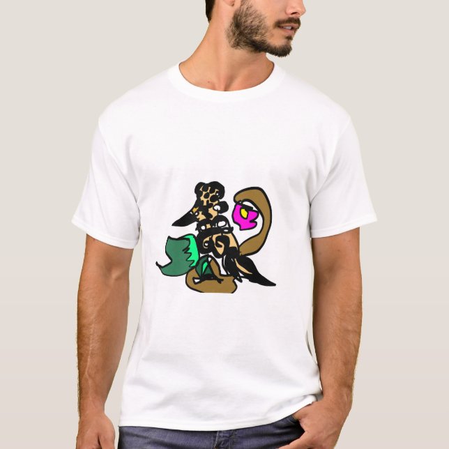 Camiseta Alegria da poupa (Frente)