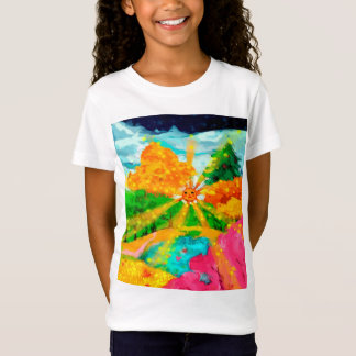 Camiseta alegria das quatro estações