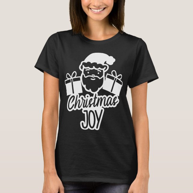 Camiseta Alegria de Natal (Frente)