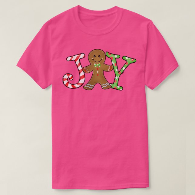 Camiseta alegria de natal 1 (Frente do Design)