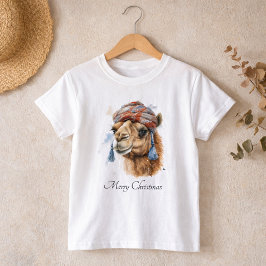 Camiseta Alegria de Natal no Deserto, personalizado