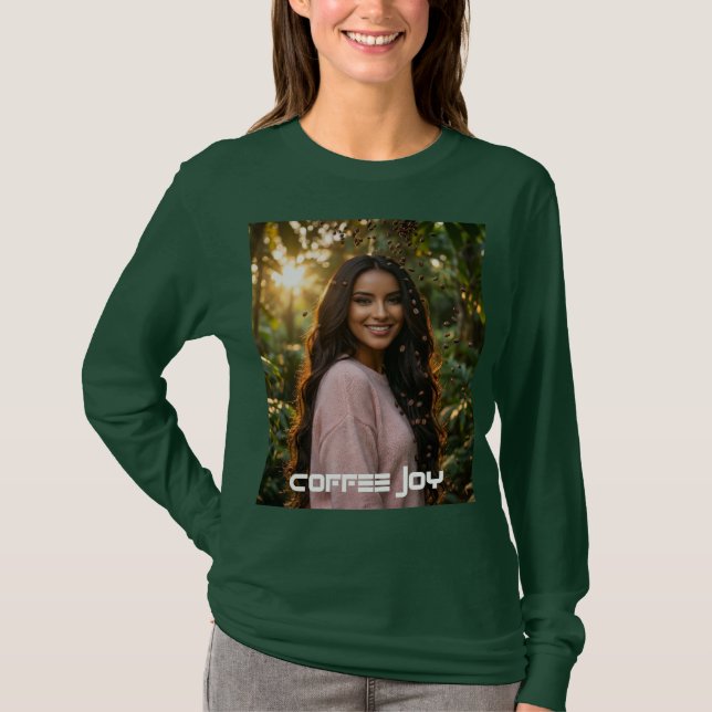 CAMISETA ALEGRIA DO CAFÉ (Frente)