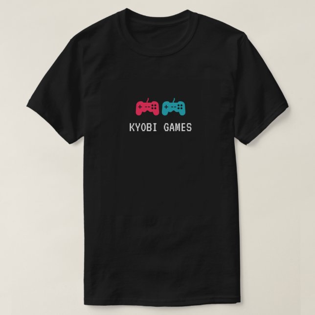 Camiseta Alegria do jogador retrô - KYOB! GAMES Clássico (Frente do Design)