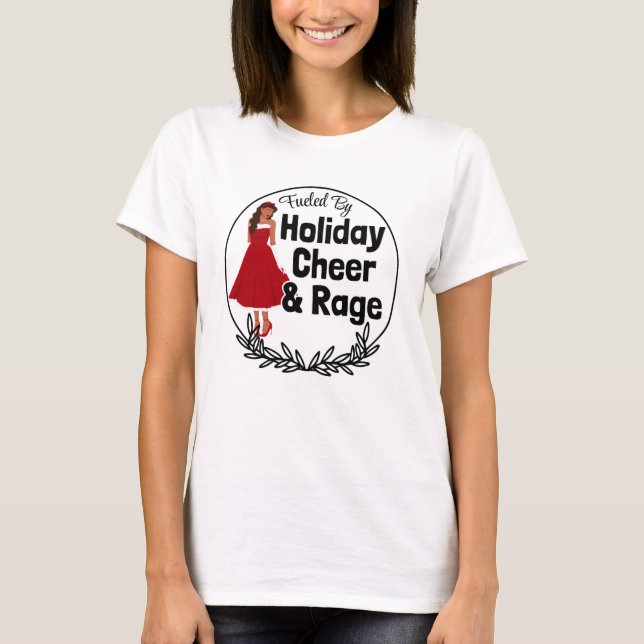 Camiseta Alegria e Raiva de Feriado (Frente)