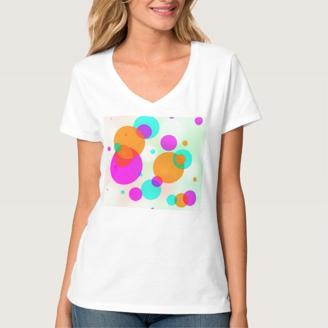 Camiseta Alegria em Círculos (Frente)
