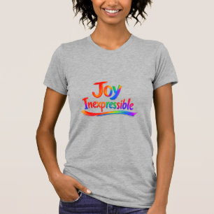 Camiseta ALEGRIA INEXPRESSÍVEL -1 Pedro 1:8