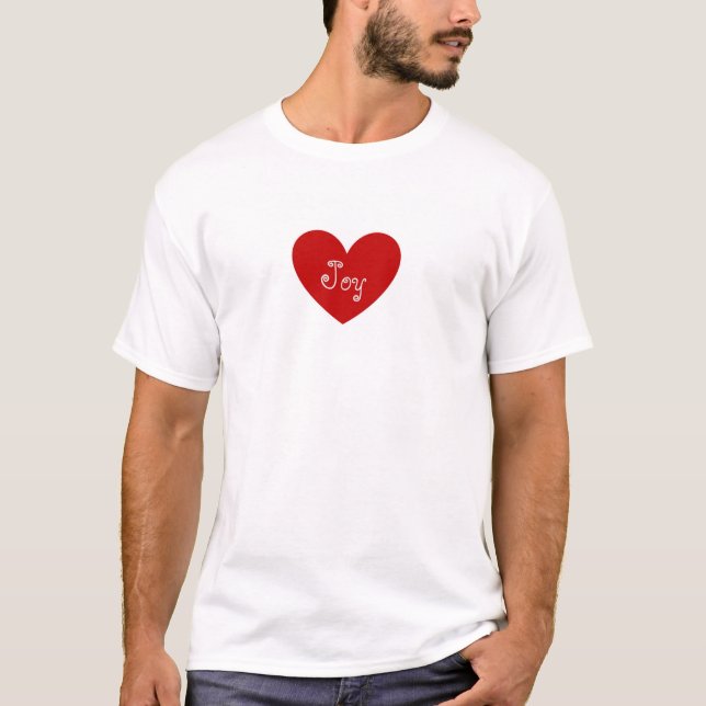 Camiseta Alegria no meu coração 2 (Frente)