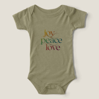 Camiseta alegria paz amor