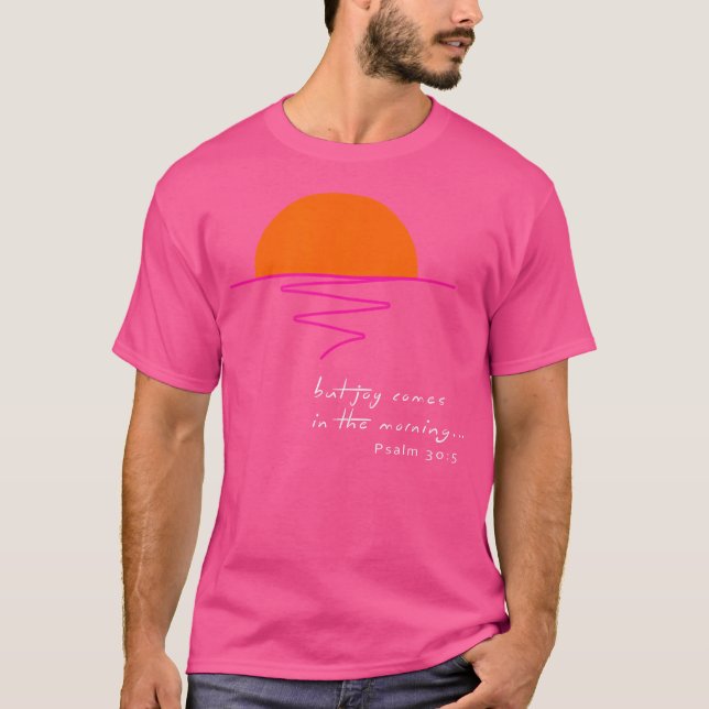 Camiseta Alegria Pela Manhã (Frente)