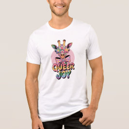 Camiseta Alegria Queer – Expressão Radiante