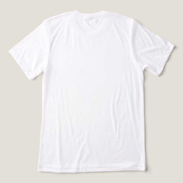 Camiseta "Alegria Radiante" (Verso do Design )