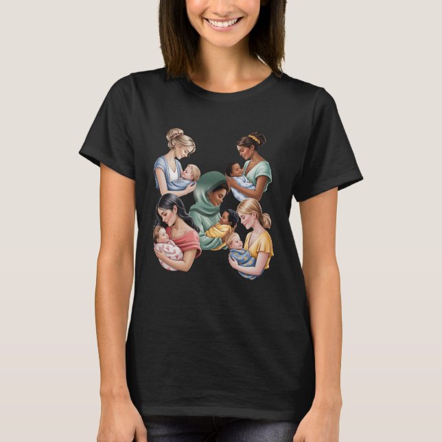 Camiseta Aleitamento Aleitamento Consultante Birth Worker I (Frente)