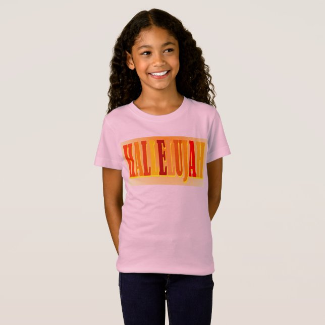 Camiseta Aleluia Infantil (Frente Completa)