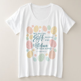 Camiseta Aleluia Ovos de Páscoa