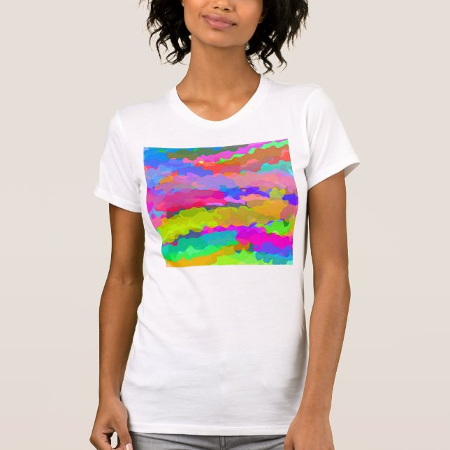 Camiseta Além Da Camisa-Arco-Íris (Frente)