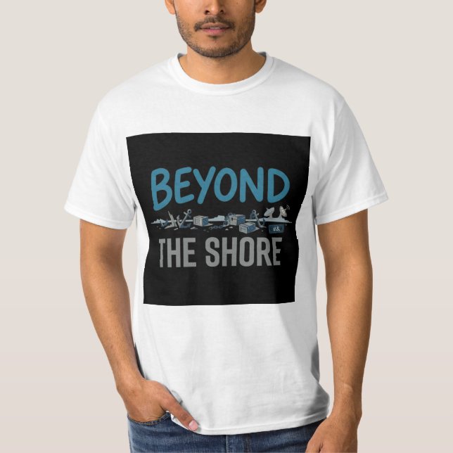 Camiseta Além da costa (Frente)