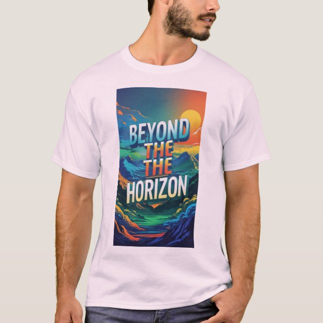 Camiseta Além do Horizonte (Frente)