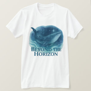 Camiseta Além do Horizonte - Maiúscula Aquecedora da Baleia
