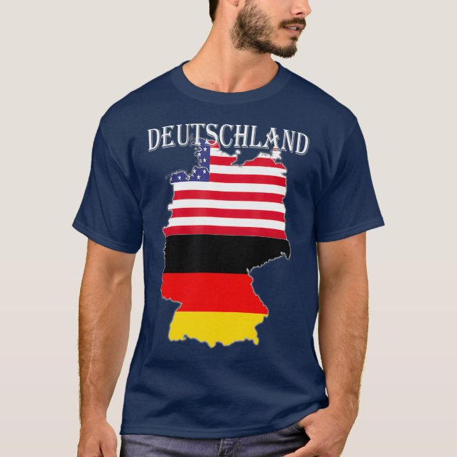 Camiseta Alemanha alemanha para a Família do Patrimônio Ale (Frente)