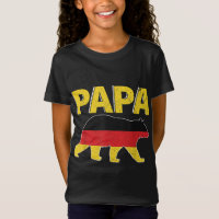 Alemanha Bandeira Papa Urso Dia de os pais Alemão 
