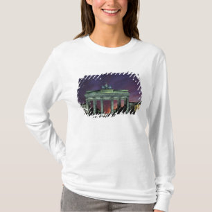 Camiseta Alemanha, Berlim. Portão de Brandemburgo à noite.