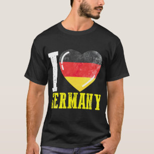 Camiseta Alemanha Eu amo Alemanha