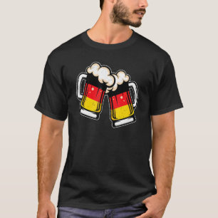 Camiseta Alemanha Flag Beer Mug Legal German Beer