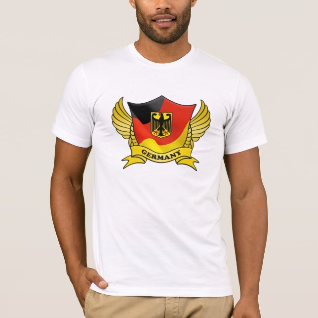 Camiseta Alemanha Flag Emblem (Frente)