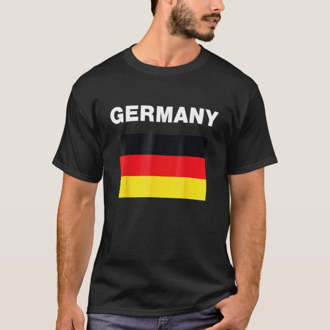 Camiseta Alemanha Flag Heritage (Frente)