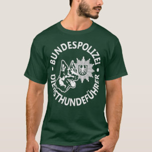 Camiseta Alemanha K9 Polícia Bundespolizei