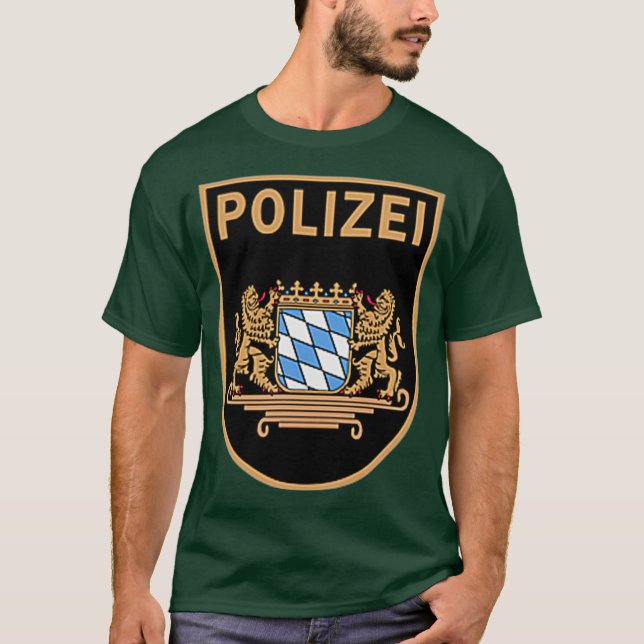 Camiseta Alemanha Munique Polícia Bundespolizei (Frente)