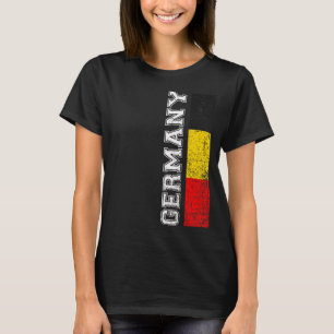 Camiseta Alemanha Patrimônio Orgulho País Apoio Bandeira Al